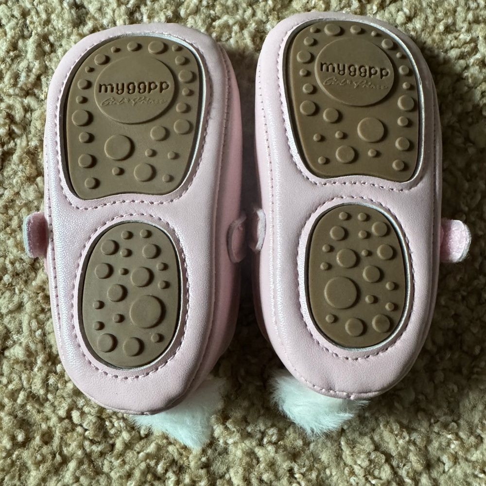 TWIN BUNDLE / Pink Bunny Kids Shoes - Picture 7 of 9